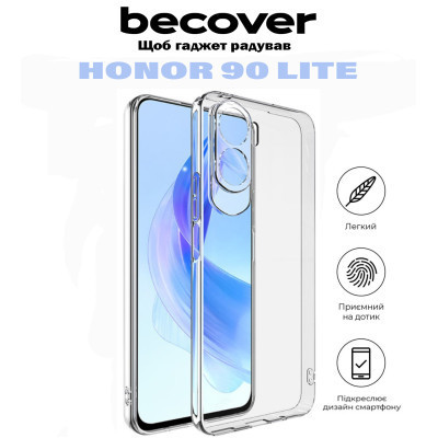 Чехол для мобильного телефона BeCover Honor 90 Lite Transparancy (710875) Винница - изображение 6
