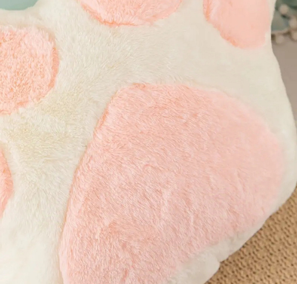 Подушка лапка велика чорна 50*40см Київ - фото 4