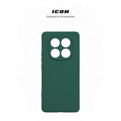 Чехол для мобильного телефона Armorstandart ICON Xiaomi Redmi Note 14 Pro 4G Dark Green (ARM86878) Винница - изображение 3