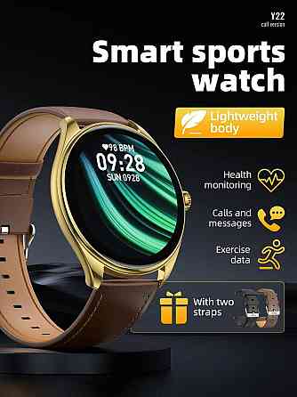 Смарт-часы HOCO Y22 AMOLED Smart sports watch Black 6942007628983 Одесса