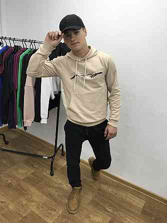 Спортивний костюм унісекс з АРТ картинкою "Створення Адама" Худді + джогери Чернівці