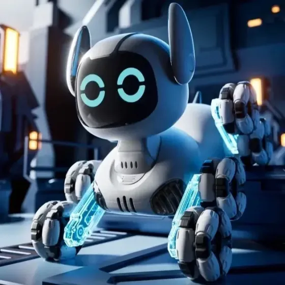 Интерактивная игрушка робот собака Tooby с пультом ДУ Коломыя