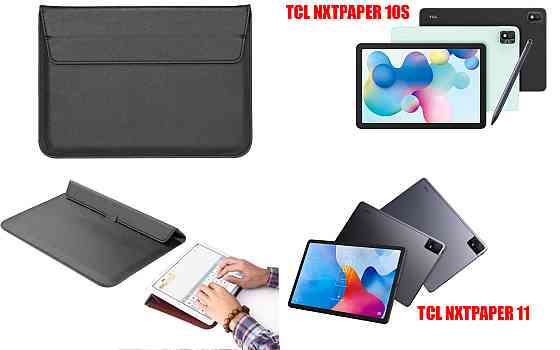 Чохол-конверт VitoCase для TCL NXTPAPER 10S, NXTPAPER 11, з функцією підставки для планшета Чорний Київ