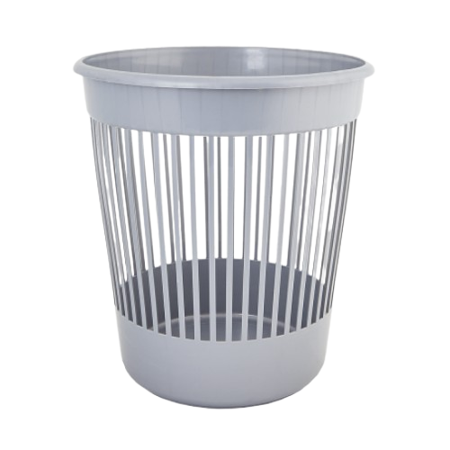 Кошик офісний для паперу 12л пластик сірий Алеана Житомир