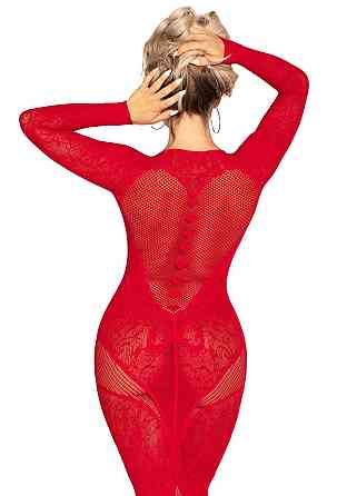Платье Leg Avenue Lace and Net Bodycon Gown One Size, Red Sex Aura Киев
