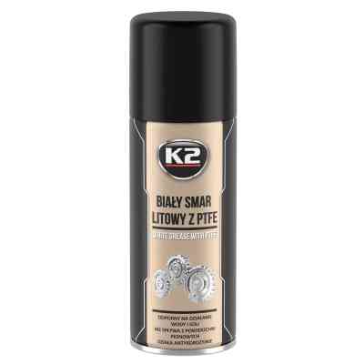 Мастило автомобільне K2 PRO White PTFE 400 мл (W121) Вінниця