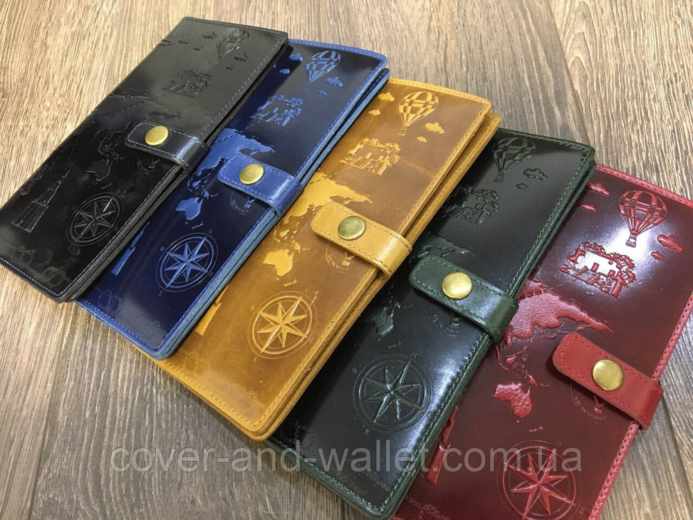 Красный кожаный женский тревел-кейс Hi Art Киев - изображение 10