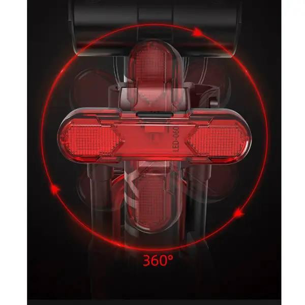 Набор велосипедных фонарей на аккумуляторе (передняя фара и задний стоп) Feel Fit Бровары - изображение 10