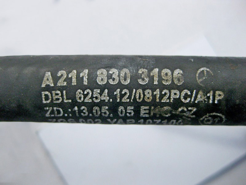 Mercedes-Benz  A2118303196 Шланг обратки ОЖ з теплообмінника бачка омивача E-Class W211 CLS C219 Одесса - изображение 3