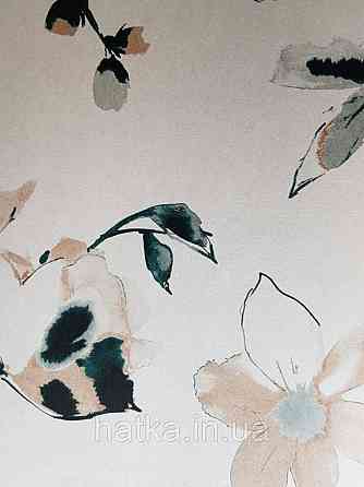Шпалери флізелінові Khroma LAV003 LA VIE EN ROSE коричневі гілки зелені квіти Київ