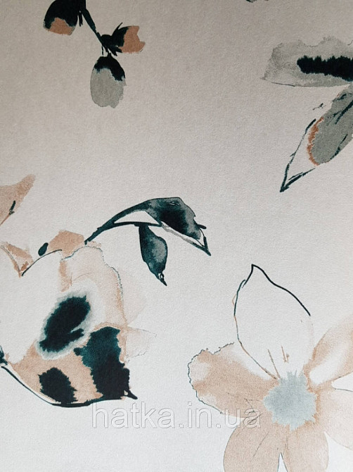 Шпалери флізелінові Khroma LAV003 LA VIE EN ROSE коричневі гілки зелені квіти Київ - фото 4