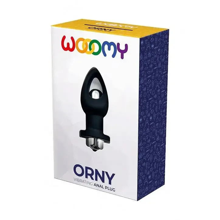 Анальна пробка Wooomy Orny зі знімною віброкулею, 1 режим вібрації, діаметр 3,6 см, довжина 8,4 см Львів - фото 3