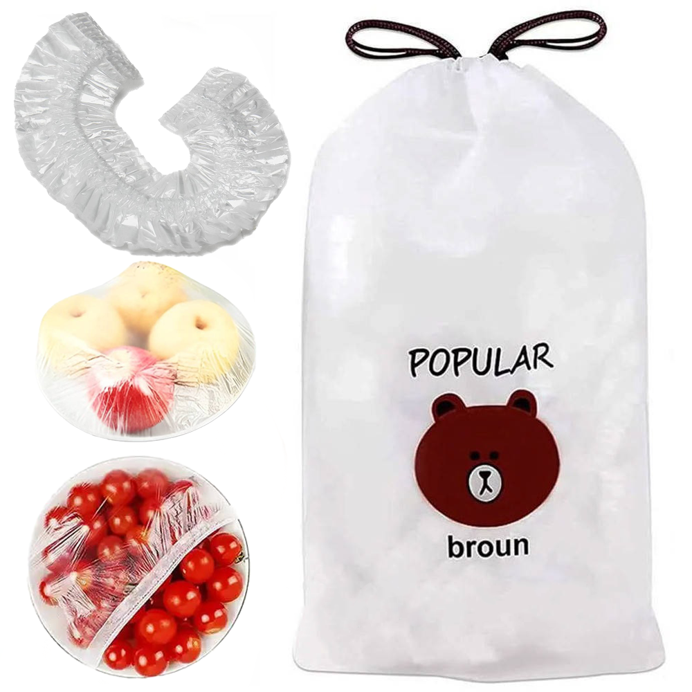 Пищевые пакеты крышки на резинке,100 шт Freshness storage bag SBR Киев - изображение 1