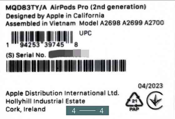 Air Pods Pro ( 2nd Generation ) with MagSafe and Наушники. Харьков