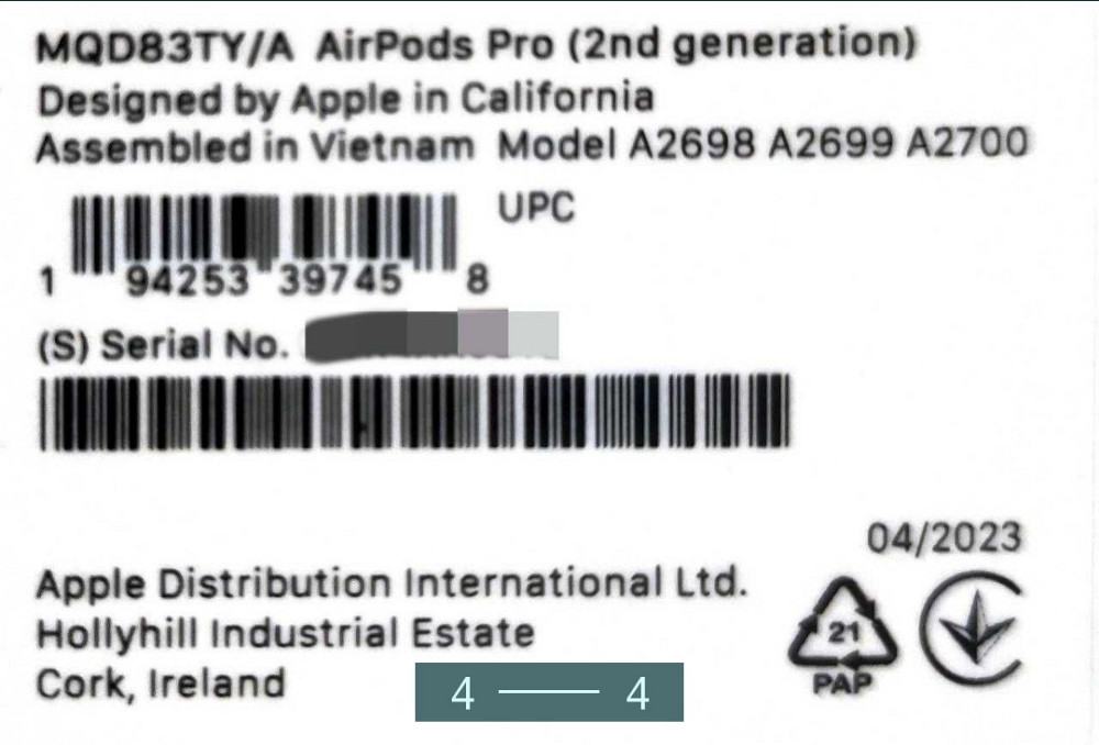 Air Pods Pro ( 2nd Generation ) with MagSafe and Наушники. Харьков - изображение 4