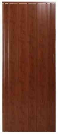 Двері гармошка глухаюча DiCIDoors DiCi-12  85х2030х12мм  Вишня  №309 Дніпро