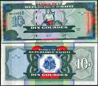 Гаїті / Haiti 10 Gourdes 2000 Pick 265 UNC Полтава