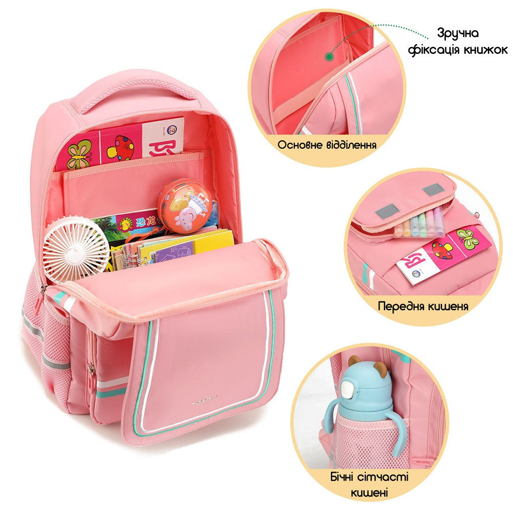 Рюкзак Tigernu T-B9037 15.6" Pink Київ - фото 6