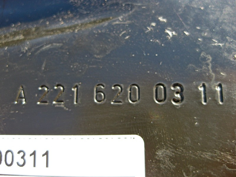 Mercedes-Benz  A2216200311 Кріпильна пластина рульової рейки 4matic C-Class W204 E-Class W212 S-Class W221 Одесса - изображение 3
