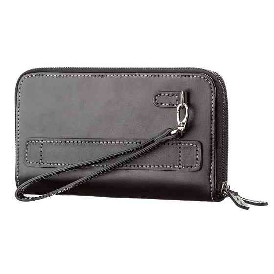 Чоловічий клатч SHVIGEL 11082 шкіряний Чорний Київ