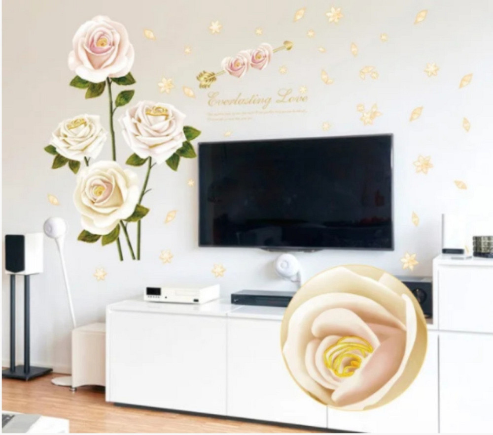 Наклейка декоративна Троянди Київ - фото 8