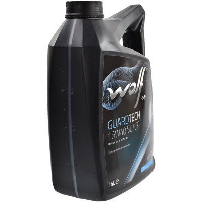 Моторное масло Wolf GUARDTECH 15W40 SL/CF 4л (8300219) Винница - изображение 2