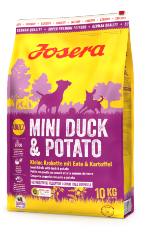 Сухий корм Josera Mini Duck & Potato (Міні Дак енд Потейто) для дорослих собак дрібних порід, 10 кг Вінниця