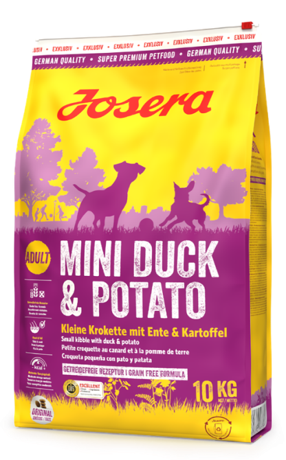 Сухий корм Josera Mini Duck & Potato (Міні Дак енд Потейто) для дорослих собак дрібних порід, 10 кг Вінниця - фото 1