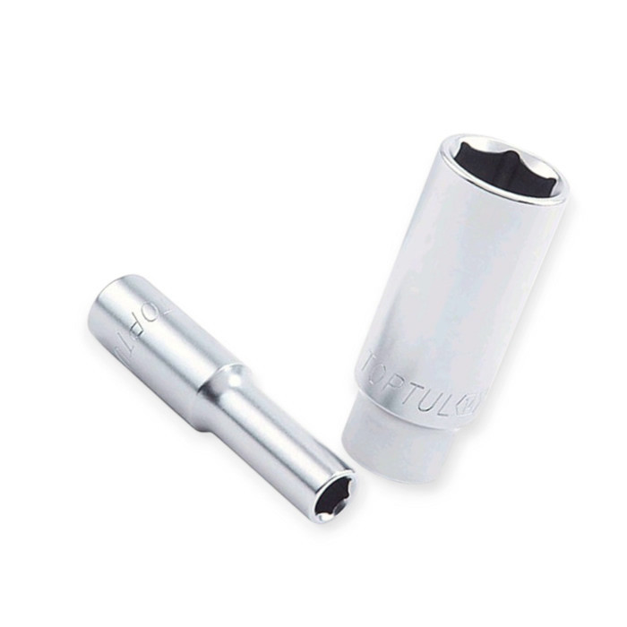 Головка торцевая шестигранная удлиненная 1/2 19мм CrV Мукачево - изображение 1