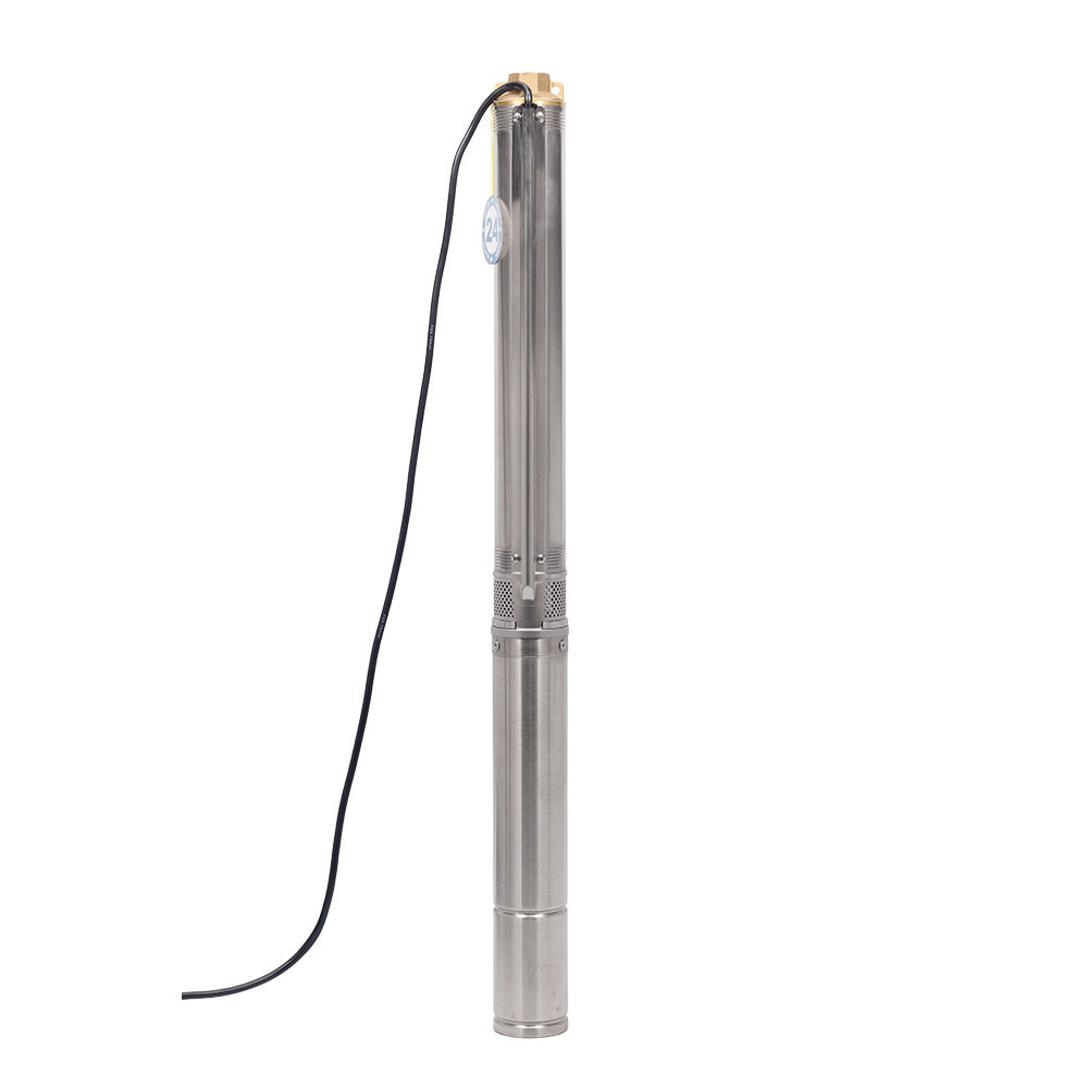 Насос центробежный скважинный 0.18кВт H 30(23)м Q 45(30)л/мин Ø80мм 20м кабеля DONGYIN 3SEm1.8/7 (777400) Ровно - изображение 2