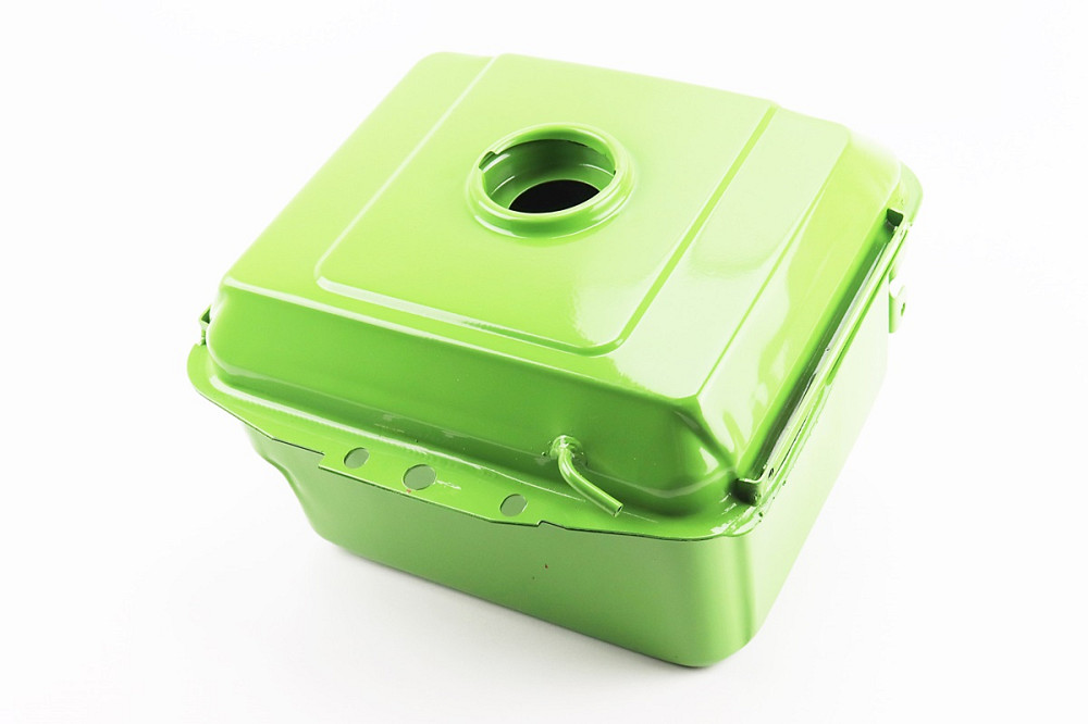 Бак паливний R190N, 275x220x165mm, потайна горловина, отвір під шланг паливний Київ - фото 2