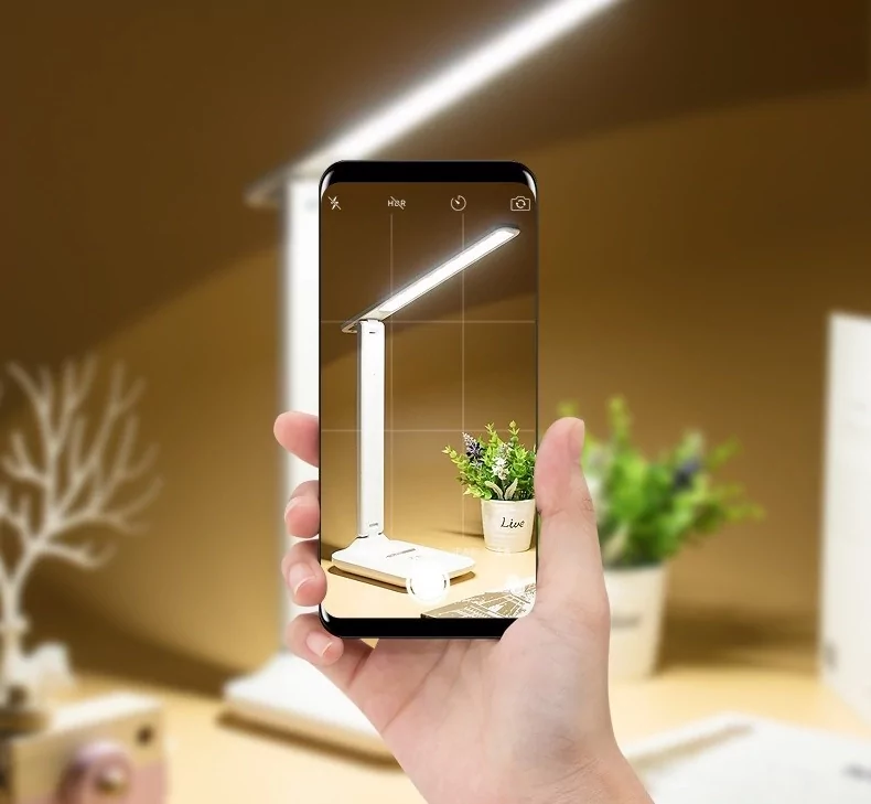 Акумуляторна настільна світлодіодна лампа Tedlux TL-1001B (Біла) Вінниця - фото 5