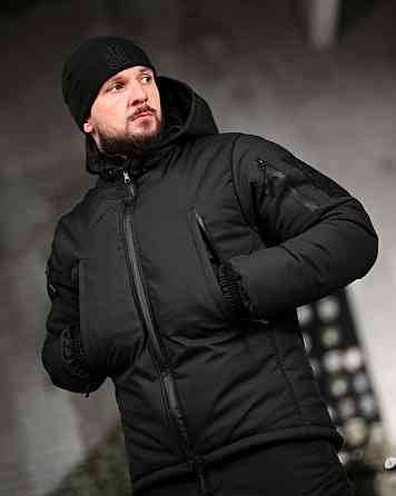 Зимовий тактичний костюм 5в1 чорний ПП8202 Одеса