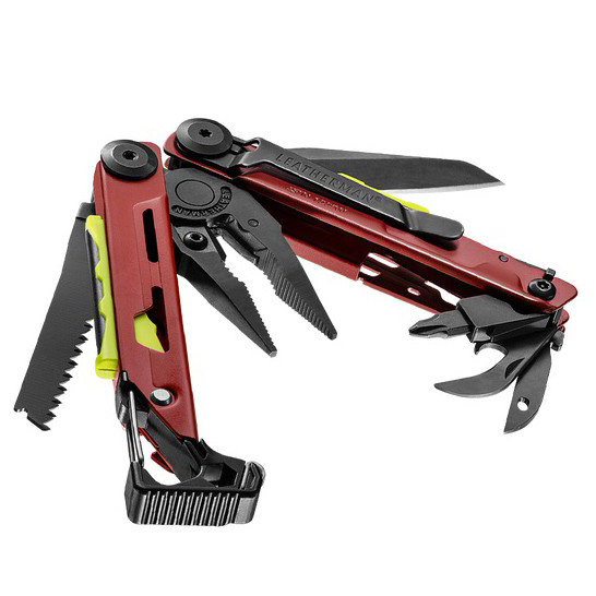 Мультитул Leatherman Signal Crimson 832745 специализированный инструмент для выживания и кемпинга MP-91 Львов - изображение 1