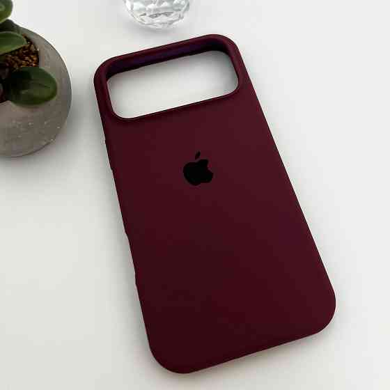 Чохол для смартфона Silicone Full Case AA Open Cam for Apple iPhone 17 Pro Max 35,Maroon Киев