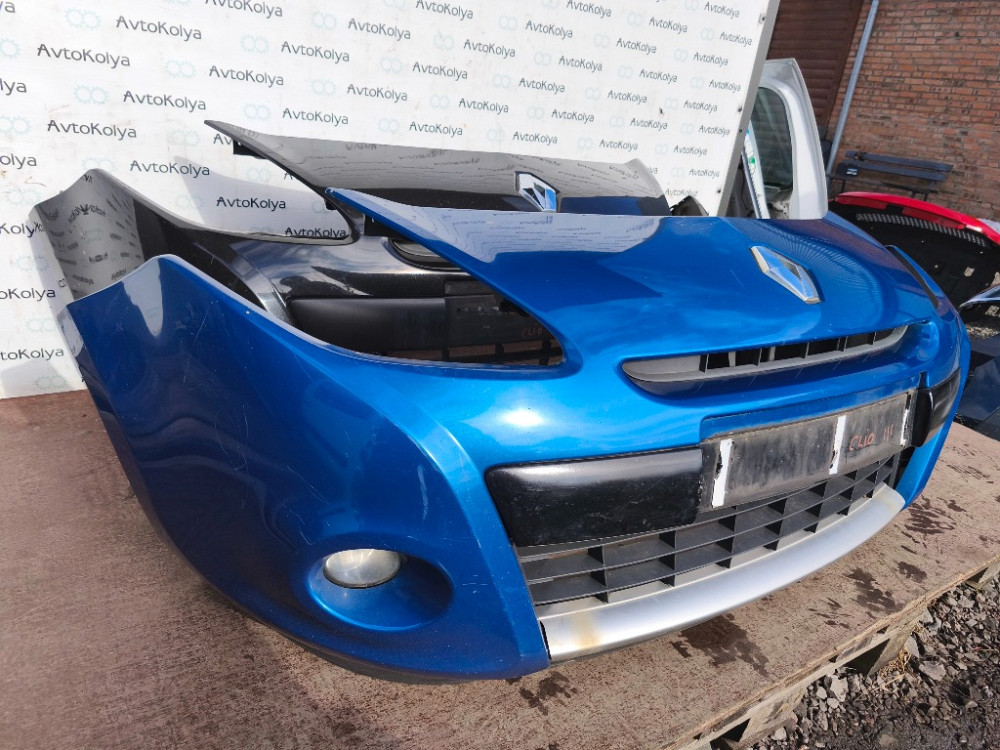 Бампер передній Renault Clio III 2009-2012 рестайлінг (8200799935) Ковель - фото 4