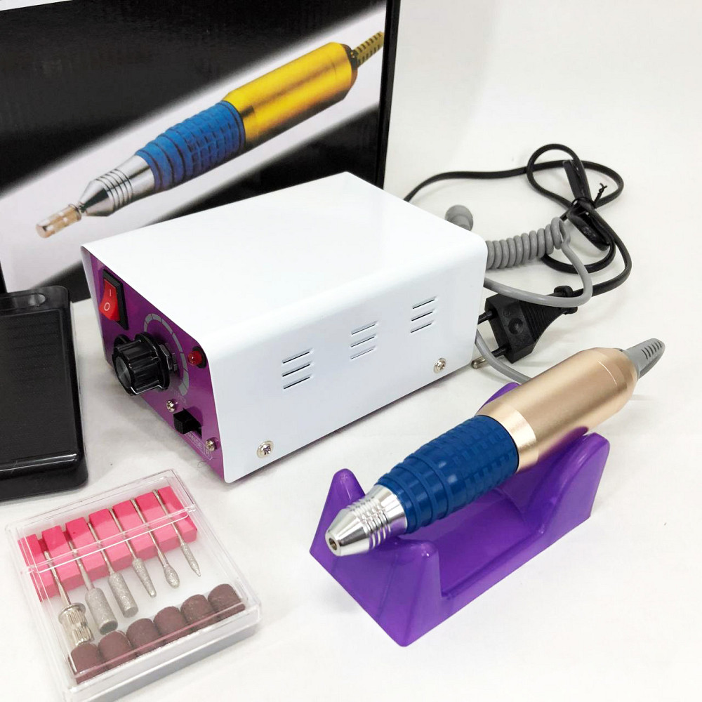 Фрезер для нігтів для зняття манікюру, Машинка для манікюру для початківців Фрезер нігтів NC-14 Львів - фото 6