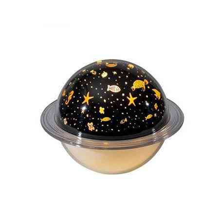 Нічник для дітей працює від акумулятора сатурн, Нічник для школяра, RA-475 Дитячий нічник-проектор Київ