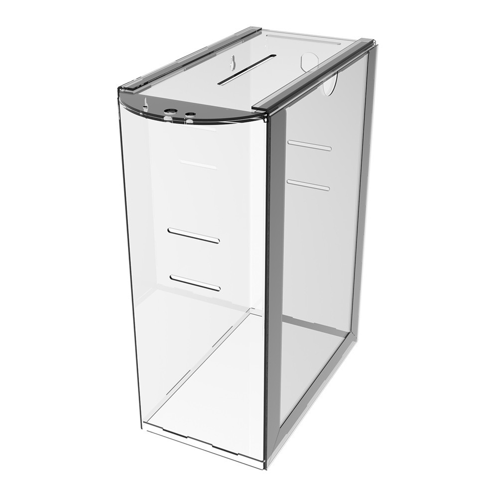 Скринька для пожертв EKOSTAR 215х120х300мм з прорізами під ремінь та кишенею А4 Київ - фото 2