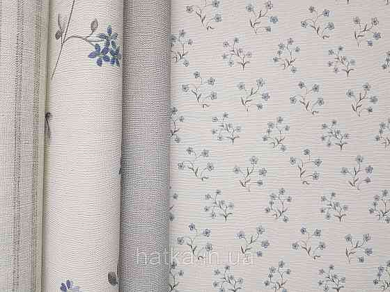 Шпалери вінілові на флізеліні A.S.Creation Maison charme 0.53x10 прованс квіти маленькі бузкові на білому Київ