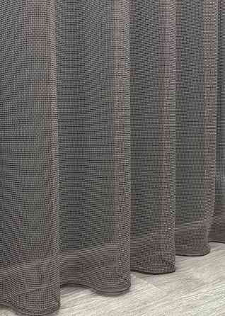 Тюль сітка льон колір білий з венге 1746т Київ