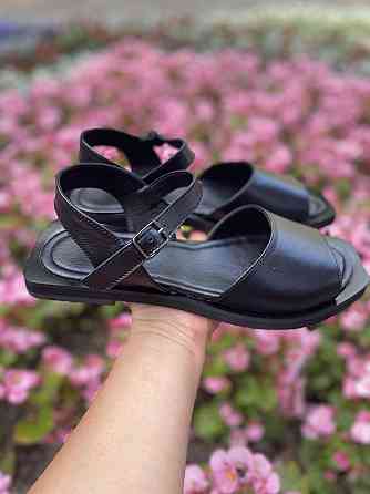 RONE Босоніжки жіночі RONE 543 чорні (літо, шкіра натуральна) (4017) Коломыя