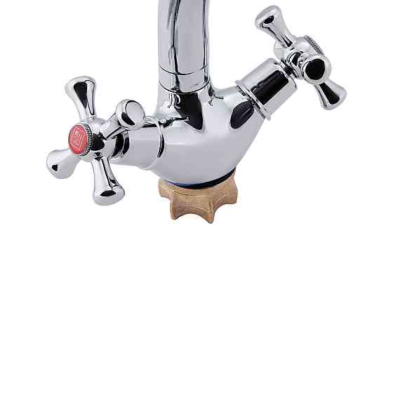 Смеситель для кухни Lidz Lamb 273F двухвентильный LDLAM273FCRM21890 Chrome Киев