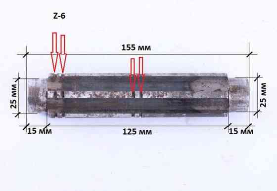 Вал шестерні — PRF Мукачево