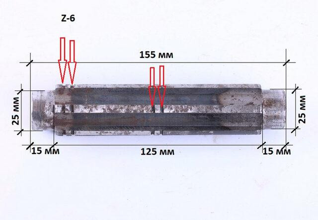 Вал шестерни Мукачево - изображение 1