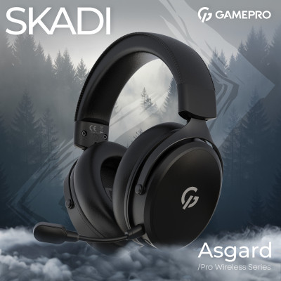 Навушники GamePro Asgard Skadi Wireless Black (HSW191B) Вінниця - фото 10