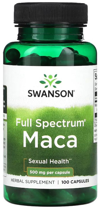 Мака Swanson Maca 500 mg 100 Caps Київ - фото 1