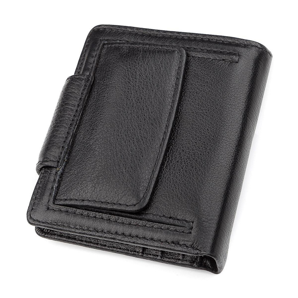 Гаманець жіночий ST Leather 18497 (ST415) шкіряний Чорний Київ - фото 12