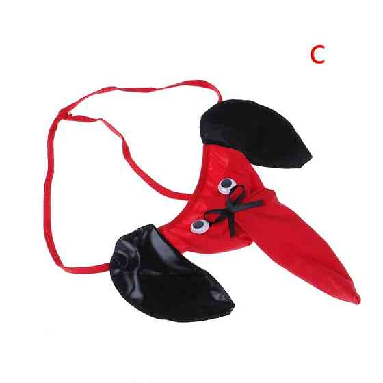 Трусики слоники one size красно-черный Киев