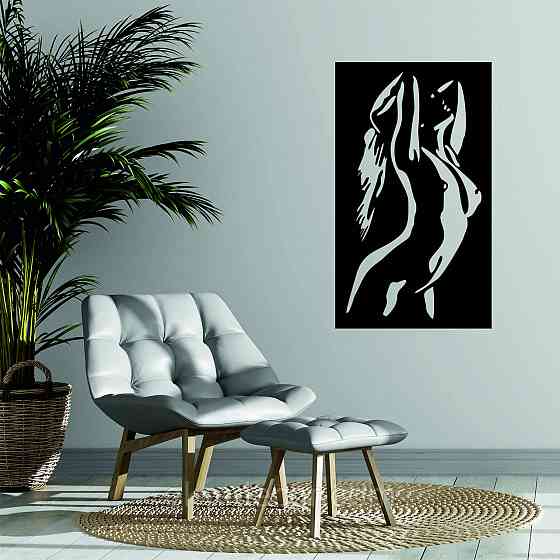 Декоративне настінне Панно «Силует жінки», Декор на стіну Київ